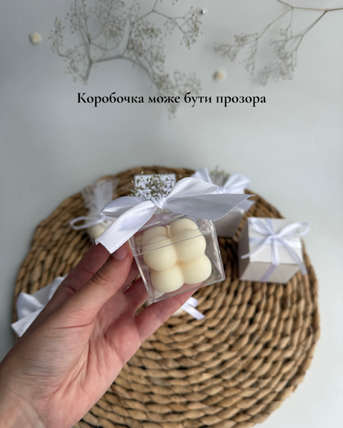 Свічка бонбоньєрка Bubble Mini фото