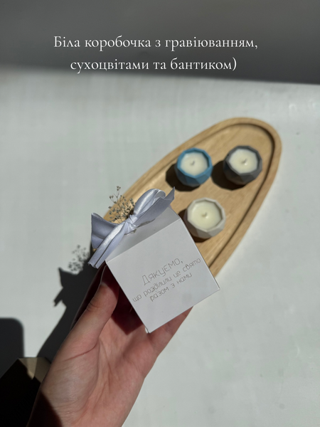 Свічка маленька 15мл фото